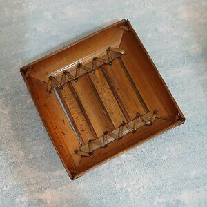 Vintage Bamboo Tray/Trinket Dish